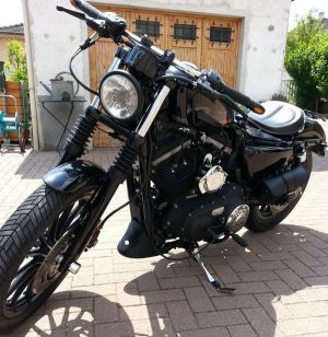 Sacoches Myleatherbikes Harley Sportster Forty Eight (36)